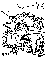 coloriage les amis de winnie